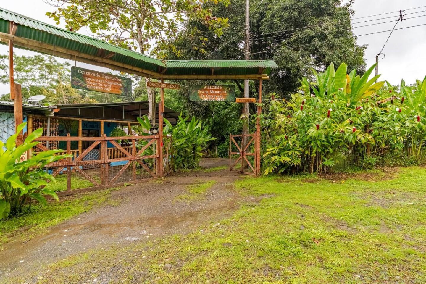 El Manantial De Corcovado Hotel Dos Brazos Exterior photo